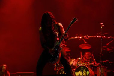 Sao Paulo (sp), Brezilya 04 / 05 / 2025 - Çete üyelerinin son açık hava günündeki performansı, Brezilya 'nın en büyük metal festivali (04), Latin Amerika anıtında (fabricio bomjardim / thenews2)