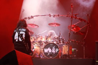 Sao Paulo (sp), Brezilya 04 / 05 / 2025 - Çete üyelerinin son açık hava günündeki performansı, Brezilya 'nın en büyük metal festivali (04), Latin Amerika anıtında (fabricio bomjardim / thenews2)