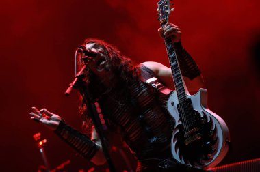 Sao Paulo (sp), Brezilya 04 / 05 / 2025 - Çete üyelerinin son açık hava günündeki performansı, Brezilya 'nın en büyük metal festivali (04), Latin Amerika anıtında (fabricio bomjardim / thenews2)