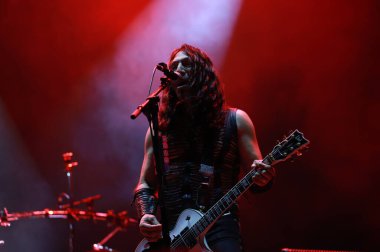Sao Paulo (sp), Brezilya 04 / 05 / 2025 - Çete üyelerinin son açık hava günündeki performansı, Brezilya 'nın en büyük metal festivali (04), Latin Amerika anıtında (fabricio bomjardim / thenews2)