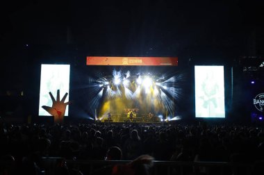 Sao Paulo (sp), Brezilya 04 / 05 / 2025 - Çete üyelerinin son açık hava günündeki performansı, Brezilya 'nın en büyük metal festivali (04), Latin Amerika anıtında (fabricio bomjardim / thenews2)