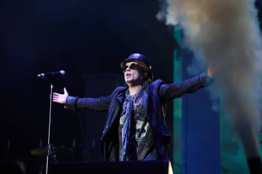 Sao Paulo (sp), Brezilya 04 / 05 / 2025 - Latin Amerika 'nın anısına düzenlenen Latin Amerika' nın en büyük metal festivali olan Çeteciler Açık Hava 'nın sıcak sahnesinin çekimlerini kapatan grup avantasia' nın performansı (04)