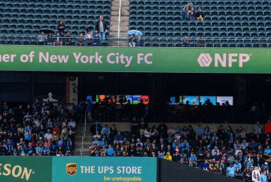 Bayan Nycfc, Cincinnati 'ye karşı. Mayıs 04.2025, New York, ABD: 4 Mayıs 2025 'te, New York City FC Cincinnati' yi (1-0) yendi. (Jorge Estrellado / the new ws2)