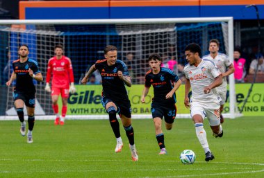 Bayan Nycfc, Cincinnati 'ye karşı. Mayıs 04.2025, New York, ABD: 4 Mayıs 2025 'te, New York City FC Cincinnati' yi (1-0) yendi. (Jorge Estrellado / the new ws2)