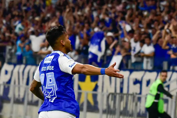 Belo horizonte (mg), 04 / 05 / 2025 - kaio jorge cruzeiro skorlarından ve cruzeiro ve flamengo arasındaki maçta Brezilya şampiyonluk serisi a (paulo ti / theenews2)