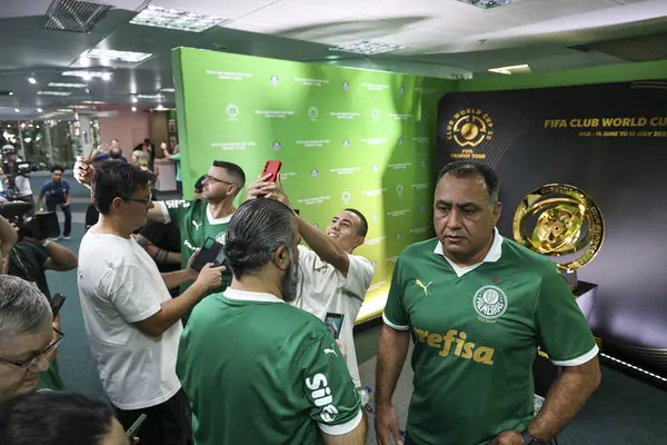 Sao Paulo (sp), Brezilya 09 / 05 / 2025 - Kupa / Kulüp Dünya Kupası / Palmeiras / sp hayranları, allianz parkında (leco viana / thenews2)