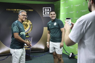 Sao Paulo (sp), Brezilya 09 / 05 / 2025 - Kupa / Kulüp Dünya Kupası / Palmeiras / sp hayranları, allianz parkında (leco viana / thenews2)