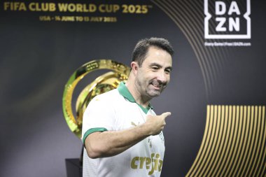 Sao Paulo (sp), Brezilya 09 / 05 / 2025 - Kupa / Kulüp Dünya Kupası / Palmeiras / sp hayranları, allianz parkında (leco viana / thenews2)