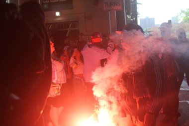 10 Mayıs 2025, New York, ABD: nycfc taraftarları New York 'taki Yankee Stadyumu' nda Niyi Fote / Thenews2)