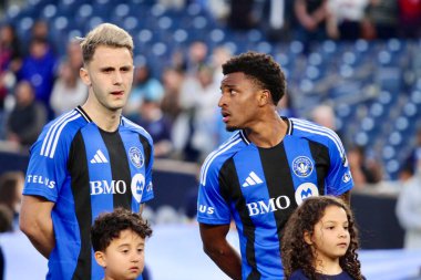 10 Mayıs 2025, New York, ABD: New York 'taki Yankee Stadyumu' ndaki Mls maçında NYFC ve CF Montreal arasındaki maç geçerlidir. (Niyi Fote / Thenews2)