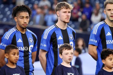 10 Mayıs 2025, New York, ABD: New York 'taki Yankee Stadyumu' ndaki Mls maçında NYFC ve CF Montreal arasındaki maç geçerlidir. (Niyi Fote / Thenews2)