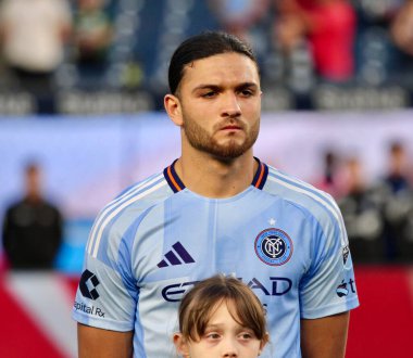 10 Mayıs 2025, New York, ABD: New York 'taki Yankee Stadyumu' ndaki Mls maçında NYFC ve CF Montreal arasındaki maç geçerlidir. (Niyi Fote / Thenews2)