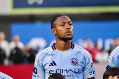 10 Mayıs 2025, New York, ABD: New York 'taki Yankee Stadyumu' ndaki Mls maçında NYFC ve CF Montreal arasındaki maç geçerlidir. (Niyi Fote / Thenews2)