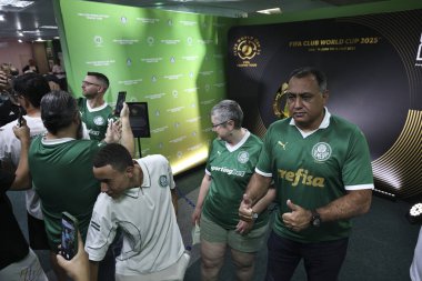 Sao Paulo (sp), Brezilya 09 / 05 / 2025 - Kupa / Kulüp Dünya Kupası / Palmeiras / sp hayranları, allianz parkında (leco viana / thenews2)