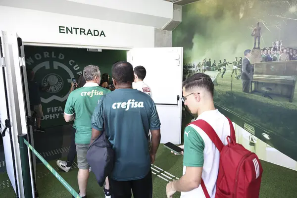 Sao Paulo (sp), Brezilya 09 / 05 / 2025 - Kupa / Kulüp Dünya Kupası / Palmeiras / sp hayranları, allianz parkında (leco viana / thenews2)