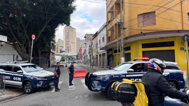 Sao Paulo (sp), Brezilya 12 / 5 / 2025 - rua dos gusmoes köşesinden protestanlarla dağıtılan cracolandia kullanıcıları, bu pazartesi, 12 Mayıs 2025. (Oslaim Brito / Tenews2) 