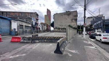 Sao Paulo (sp), Brezilya 12 / 5 / 2025 - rua dos gusmoes köşesinden protestanlarla dağıtılan cracolandia kullanıcıları, bu pazartesi, 12 Mayıs 2025. (Oslaim Brito / Tenews2) 