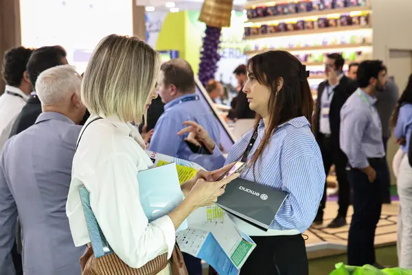 Sao Paulo (sp), Brezilya 12 / 05 / 2025 Amerika 'daki en büyük yiyecek ve içecek festivalinde etkinlik ve dünyanın en büyük süpermarket toplantısı, Apas Show 2025 (leco viana / thews2)