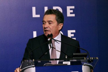 New York 'ta 14. Lide Brezilya Yatırım Forumu. 13 Mayıs 2025, New York, ABD: önemli do rego filho (niyi fote / theenews2)