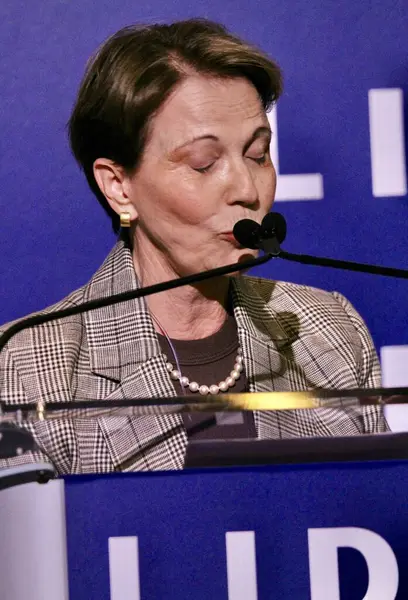 13 Mayıs 2025, New York, ABD: Tereza Cristina, Federal Senatör, New York 'taki Harvard Club' da düzenlenen 14. Lide Brezilya Yatırım Forumu sırasında (niyi fote / thews2)