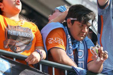 New York, ABD: 17 Mayıs 2025 - Mls maçı için Citifield Citifield Citifield 'da Nickfc ve Red Bull arasında oynanan futbol maçının taraftarları. (Fotoğraf: Niyi Fote / Thenews2 / Depozito Fotoğrafları) 