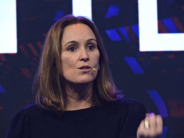 Sao Paulo (sp), 05 / 21 / 2025 - mikrosoft Brezilya başkanı Priscyla Laham, Transamerica 'daki çok uluslu teknoloji şirketi ntt verileri tarafından tanıtılan 2025 bağlantı etkinliğine katıldı. (Leandro Chemalle / Yeniler 2)