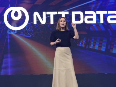 Sao Paulo (sp), 05 / 21 / 2025 - mikrosoft Brezilya başkanı Priscyla Laham, Transamerica 'daki çok uluslu teknoloji şirketi ntt verileri tarafından tanıtılan 2025 bağlantı etkinliğine katıldı. (Leandro Chemalle / Yeniler 2)