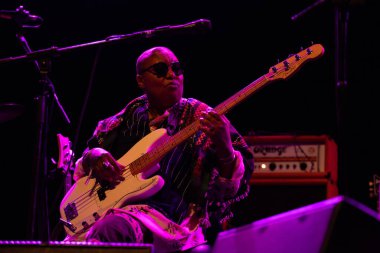 Sao Paulo (sp), Brezilya 05 / 23 / 2025 - meshell ndegeocello 'nun cuma gecesi C6 festivali sırasında (22) Sao Paulo' nun güneyindeki ibirapuera konferans salonunda performansı. (Fabricio bomjardim / the new ws2)