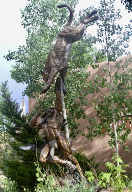 26 Mayıs 2025, Santa Fe, New Mexico, ABD: Santa Fe eskiden dağ patikaları galerisi olarak bilinen güzel sanat eserleri sergisi, kendini önemli ve saygı duyulan bir sanat galerisi (niyi fote / theenews2) 