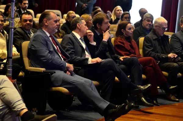 Porto Alegre (rs), Brezilya 05 / 31 / 2025 Yüksek Federal Mahkeme Başkanı Luis Roberto Barroso, Rio Grande do sul Adalet Divanı 'nda (Viyolonsel Oliver / Thenews2)