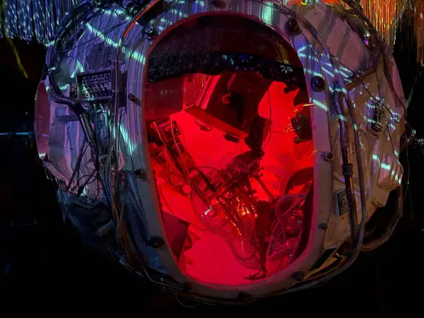 Santa Fe, New Mexico, ABD: 26 Mayıs 2025 - Miyav Wolf: Ebedi dönüş evi, 2008 'de küçük bir Santa Fe sanatçıları topluluğu olarak başladı. (Niyi Fote/Thenews2)