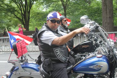 8 Haziran 2025, New York, ABD: 2025 yılında New York 'ta düzenlenen ulusal Porto Riko Günü geçidi (8). Geçit töreni güzergahı 44. caddeden 79. caddeye kadar takip etti (niyi fote / the new ws2)