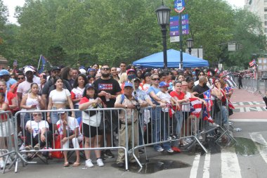 8 Haziran 2025, New York, ABD: 2025 yılında New York 'ta düzenlenen ulusal Porto Riko Günü geçidi (8). Geçit töreni güzergahı 44. caddeden 79. caddeye kadar takip etti (niyi fote / the new ws2)