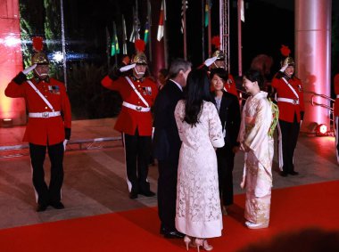 Sao Paulo (sp), Brezilya 06 / 06 / 2025 - Sao Paulo eyaleti valisi Tarcisio de freitas (cumhuriyetçiler), bu Cuma (6), Morumbi 'deki Bandeirantes Sarayı' nda (leco viana / thenews2))