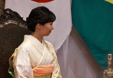 Sao Paulo (sp), Brezilya 06 / 06 / 2025 - Sao Paulo Eyaleti valisi, Tarcisio de freitas ve Japon İmparatorluğu Prensesi Kako arasında Morumbi 'deki Bandeirantes Sarayı' nda ikili görüşme (leco viana / thews2)