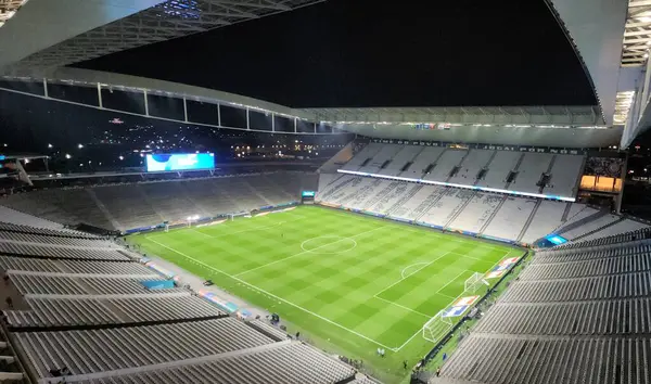 Sao Paulo (SP), Brezilya 06 / 10 / 2025 Neo Quimica Arena 'nın Brezilya ile Paraguay arasındaki maçtan önceki görüntüsü, 2026 Dünya Kupası elemelerinin 16. turu (leco viana / thenews2)