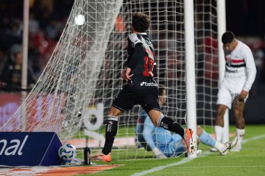 Sao Paulo (sp), 12 / 06 / 2025 - nuno moreira, Brezilya futbol şampiyonasının 12. turu için Sao Paulo ve Vasco da gama arasındaki maçtaki golünü kutluyor (ronaldo barreto / theenews2)
