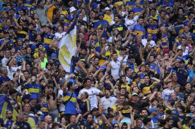 Miami, Florida, ABD: 16 Haziran 2025 - Miami 'deki Hard Rock Stadyumu' nda oynanan Fifa Dünya Kulüpler Kupası 'nın grup aşamasında Boca Jr ve sl Benfica arasındaki futbol maçında taraftarlar. (niyi fote / the new ws2)