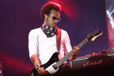 Sao Paulo (sp), 06 / 14 / 2025 - Blues ve rock / müzik / sp 'nin en iyisi - Black Pantera grubunun en iyi blues ve rock performansı sırasında Sao Paulo' nun güney bölgesindeki ibirapuera konser salonunda. (Fabricio Bomjardim / The Newws2)    