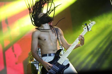 Sao Paulo (sp), 06 / 14 / 2025 - Blues ve rock / müzik / sp 'nin en iyisi - Black Pantera grubunun en iyi blues ve rock performansı sırasında Sao Paulo' nun güney bölgesindeki ibirapuera konser salonunda. (Fabricio Bomjardim / The Newws2)    