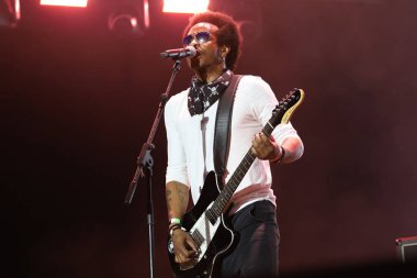 Sao Paulo (sp), 06 / 14 / 2025 - Blues ve rock / müzik / sp 'nin en iyisi - Black Pantera grubunun en iyi blues ve rock performansı sırasında Sao Paulo' nun güney bölgesindeki ibirapuera konser salonunda. (Fabricio Bomjardim / The Newws2)    
