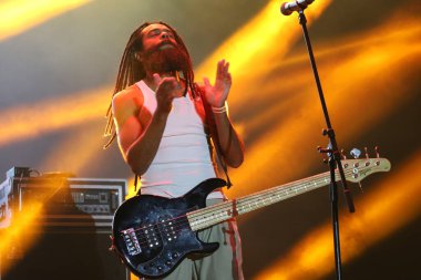 Sao Paulo (sp), 06 / 14 / 2025 - Blues ve rock / müzik / sp 'nin en iyisi - Black Pantera grubunun en iyi blues ve rock performansı sırasında Sao Paulo' nun güney bölgesindeki ibirapuera konser salonunda. (Fabricio Bomjardim / The Newws2)    