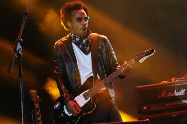 Sao Paulo (sp), 06 / 14 / 2025 - Blues ve rock / müzik / sp 'nin en iyisi - Black Pantera grubunun en iyi blues ve rock performansı sırasında Sao Paulo' nun güney bölgesindeki ibirapuera konser salonunda. (Fabricio Bomjardim / The Newws2)    