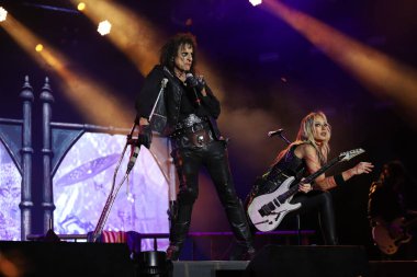 Sao Paulo (sp), 06 / 14 / 2025 - Blues ve rock / music / sp 'in en iyisi - Sao Paulo' nun güney bölgesindeki ibirapuera konser salonunda Alice Cooper performansı. (Fabricio Bomjardim / The Newws2)