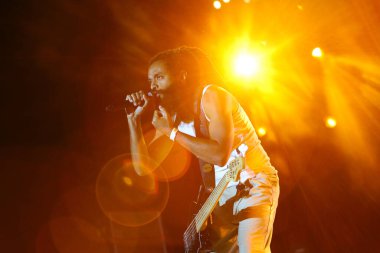 Sao Paulo (sp), 06 / 14 / 2025 - Blues ve rock / müzik / sp 'nin en iyisi - Black Pantera grubunun en iyi blues ve rock performansı sırasında Sao Paulo' nun güney bölgesindeki ibirapuera konser salonunda. (Fabricio Bomjardim / The Newws2)    