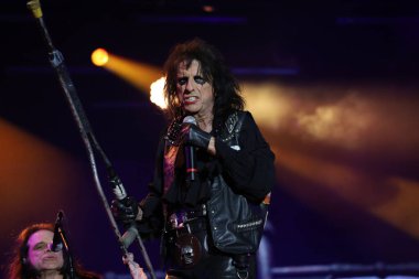 Sao Paulo (sp), 06 / 14 / 2025 - Blues ve rock / music / sp 'in en iyisi - Sao Paulo' nun güney bölgesindeki ibirapuera konser salonunda Alice Cooper performansı. (Fabricio Bomjardim / The Newws2)