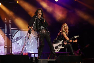 Sao Paulo (sp), 06 / 14 / 2025 - Blues ve rock / music / sp 'in en iyisi - Sao Paulo' nun güney bölgesindeki ibirapuera konser salonunda Alice Cooper performansı. (Fabricio Bomjardim / The Newws2)