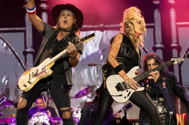 Sao Paulo, Brezilya: 14 Haziran 2025 - En iyi blues ve rock festivalinde sahne alan Alice Cooper, 12. İki müzik türüne adanmış etkinlik, ibirapuera konferans salonunun dış alanında gerçekleşiyor. (Leco Viana / Newws2)