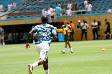 18 Haziran 2025, Miami, Florida, Vini Jr. gerçek Madrid C.F. arasındaki futbol maçı sırasında. Al Hilal, Fifa Dünya Kulüpler Kupası 'nın grup aşamasında Miami' deki Hard Rock Stadyumu 'nda yer alıyor. (niyi fote / the new ws2)