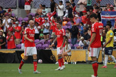 20 Haziran 2025, Orlando, Florida, ABD: di maria Benfica takımları ile sl benfica ve Auckland fc arasında oynanan futbol maçında interter & co Stadyumu 'nda (niyi fote / thews2)